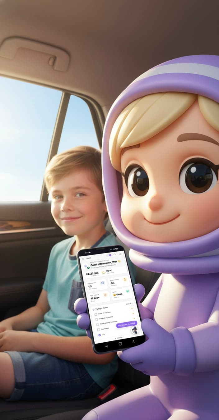 Vera AI assistant helping manage your day